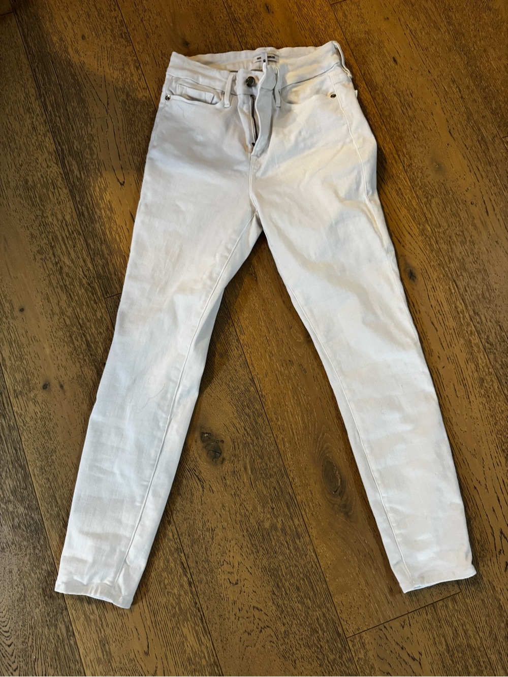 Good American White Skinny Jeans